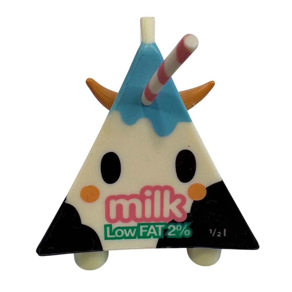 StrangeCo Tokidoki Moofia Milk Low Fat 2% Vinyl Figure Simone Legno Designer Toy